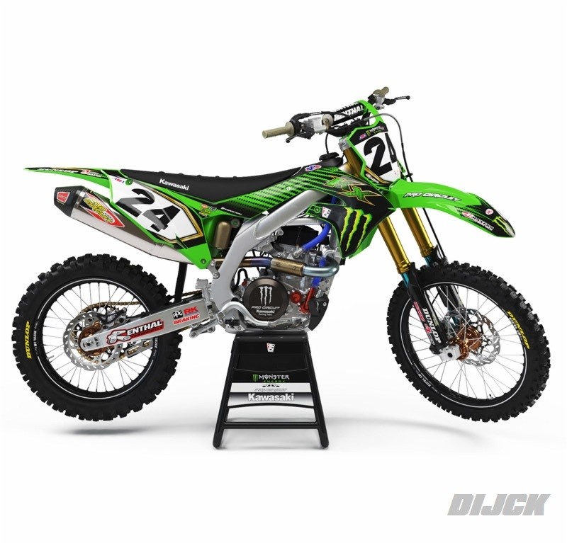 Outlet > PRO CIRCUIT Graphic Kit KXF450 19-20 - Van Dijck